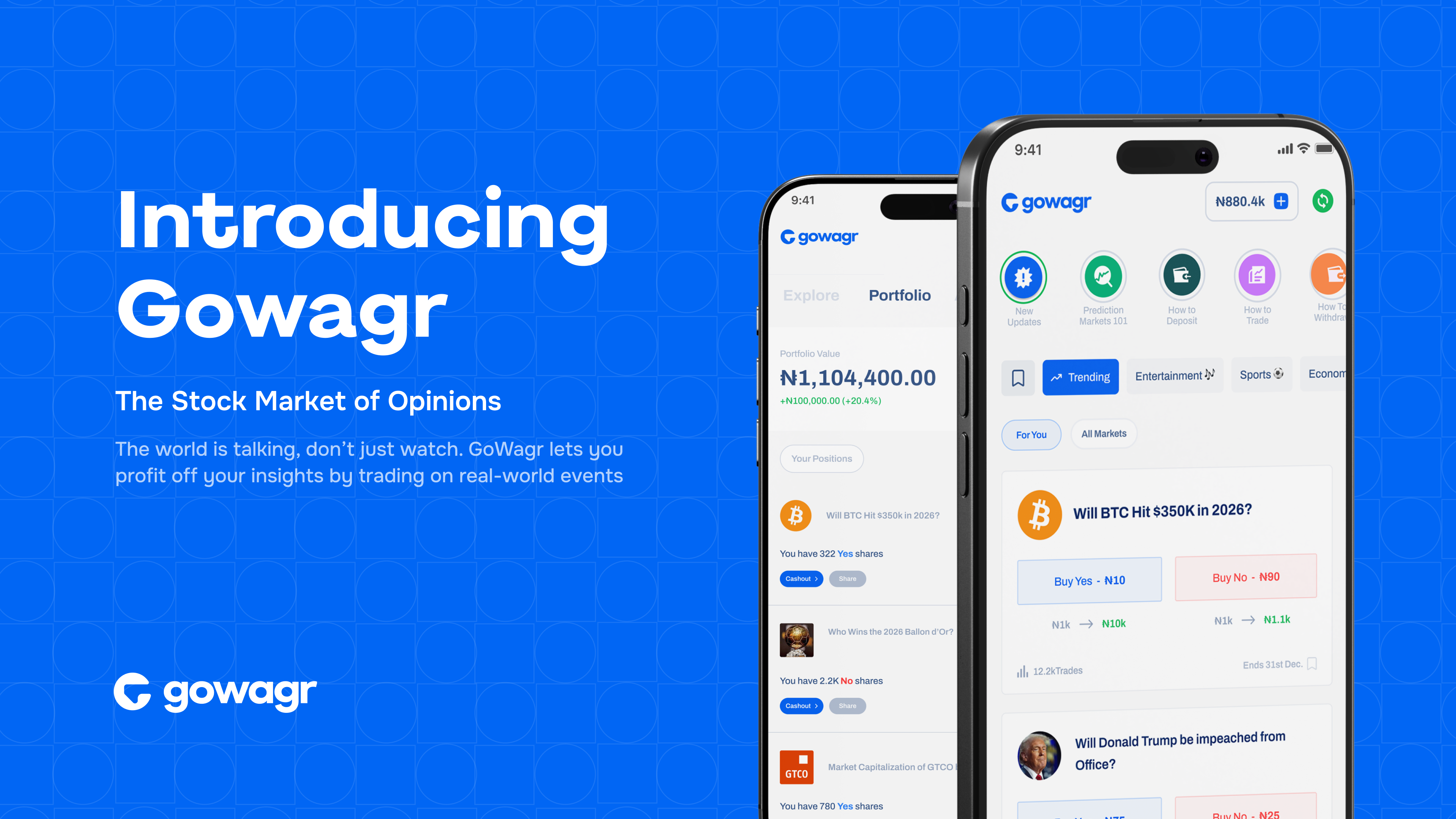Introducing Gowagr: The Stock Market of Opinions